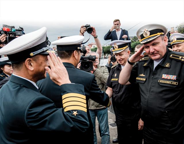 The guided-missile destroyer Xi’an visited St. Petersburg, Russia, for the 2019 Navy Day parade