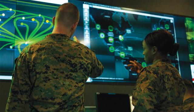 Marine cyber forces
