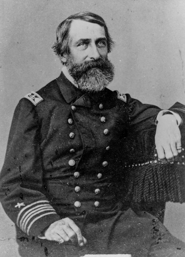 Portrait of Commander George H. Preble, sitting