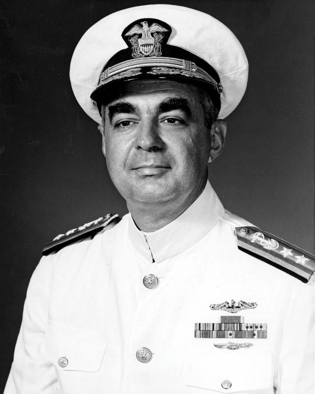 Portrait of Vice Admiral Marmaduke Bayne, U.S. Navy
