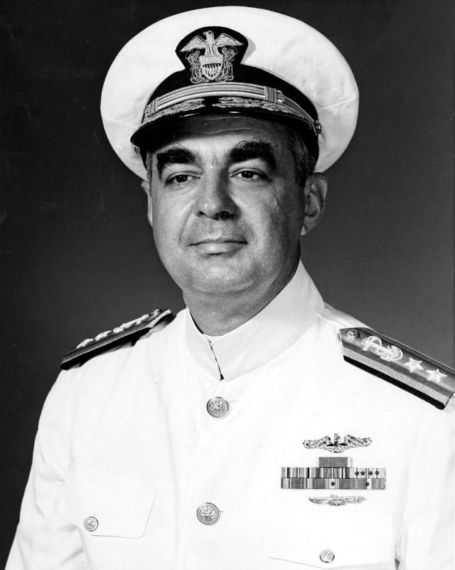 Portrait of Vice Admiral Marmaduke Bayne, U.S. Navy