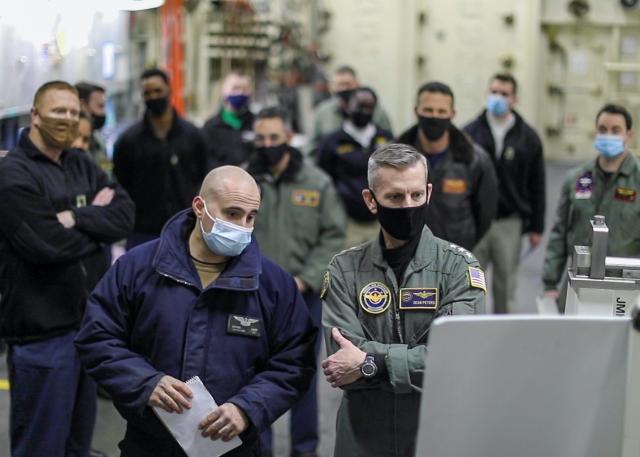 The Jet Shop on board USS Gerald R. Ford (CVN-78) 