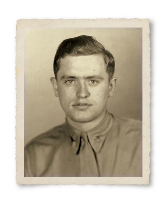 Sinking an enemy submarine earned Second Lieutenant David D. Kliewer a Silver Star. After the war, inspired by a strong belief in nonviolence and desire to serve others, Kliewer became a doctor.