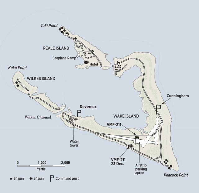 Wake Atoll, 8 December 1941