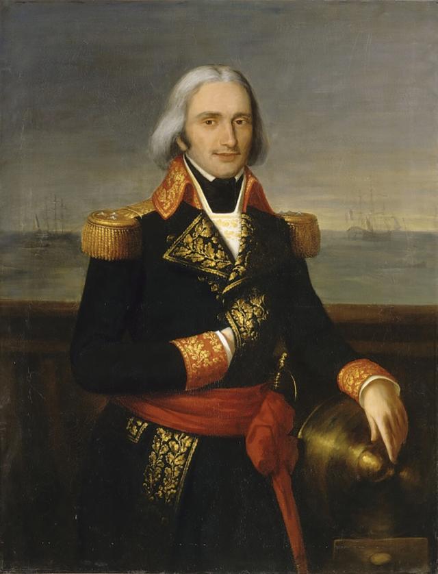 Nelson’s adversary was Admiral François-Paul Brueys, who would shepherd the French invasion force across the Mediterranean then meet his fate in the Battle of the Nile—all for an ultimately unappreciative Napoleon.