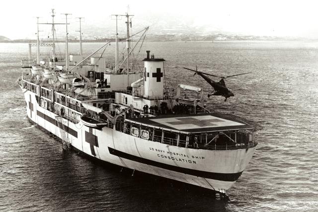 hospital ship USS Consolation (AH-15)