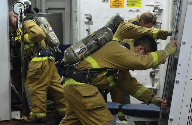Navy planners can create training simulations based on historical scenarios—collisions, drone hits, mishaps, etc.—to build more realistic trainings and better test sailor responses.