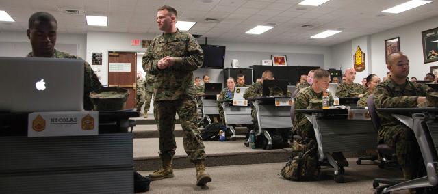 Marine Corps has many PME program
