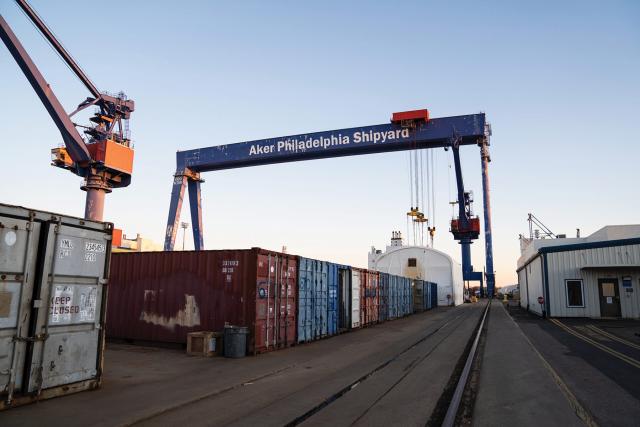 A lack of investment in naval and commercial shipbuilding after the end of the Cold War has caused the Navy to struggle to rebuild and grow its fleet. But new capacity at the Philly Shipyard (shown here) demonstrate that greater domestic shipbuilding is possible. 