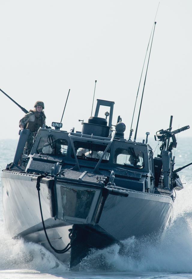 A Marine Corps sea-denial force must have a mid- to long-range surface vessel
