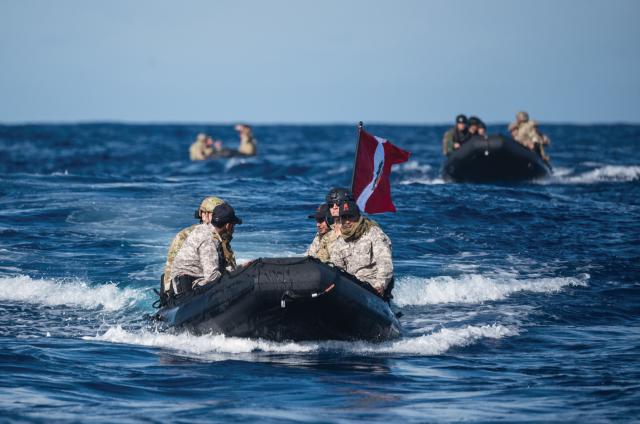 Participating in joint exercises