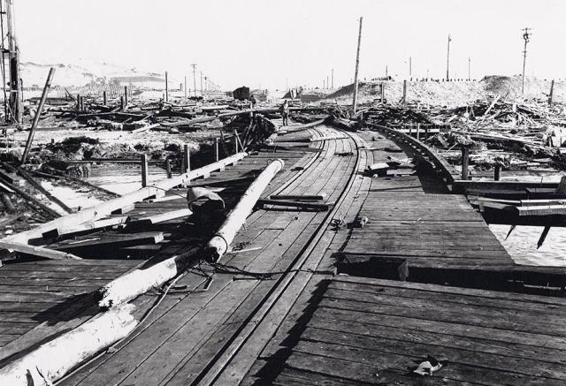 Port Chicago damage