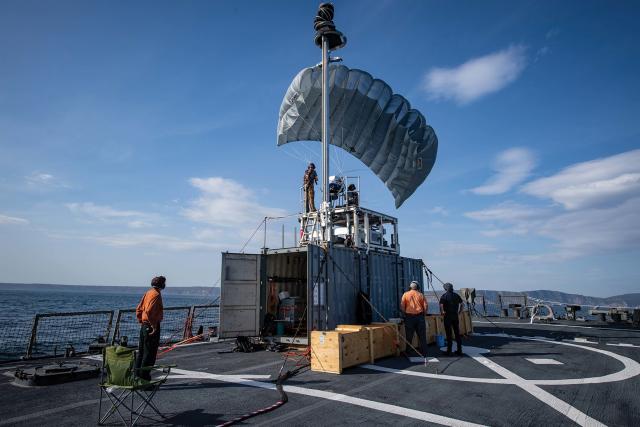 Towed Airborne Lift of Naval Systems