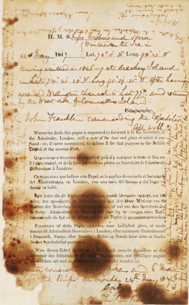 Franklin Expedition Record