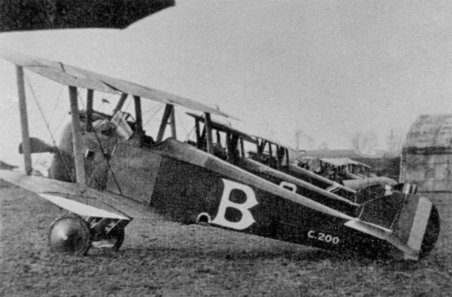 Camel C200, believed to be marked as it served with No. 213 Squadron, was credited with downing a Fokker D.VII when flown by Lieutenant Albert L. Jones of No. 210 Squadron.