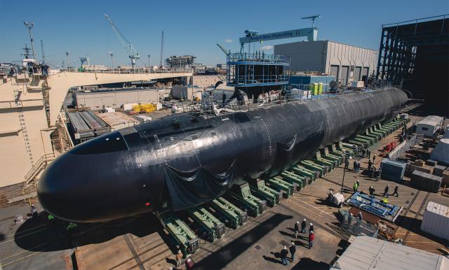 The Virginia-class submarine New Jersey (SSN-796), scheduled for sea trials later this year, is the first boat designed with modifications for gender integration.
