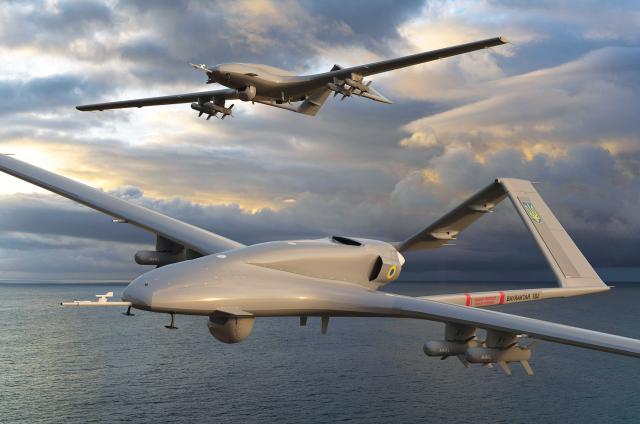 Ukrainian forces used Turkish-made TB2 drones 