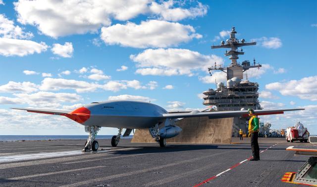 A Stingray on board the USS George H. W. Bush (CVN-77)