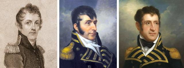 Master Commandant James Biddle, Captain Jacob Jones, Captain Steven Decatur 