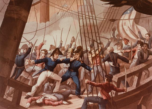 A coincidentally timely request: Just 12 days before Napoleon corresponded about the Americans requesting frigates, the U.S. Navy had lost one of its original six, the Chesapeake, in a brutal battle against HMS Shannon that was the bloodiest naval engagement of the War of 1812.