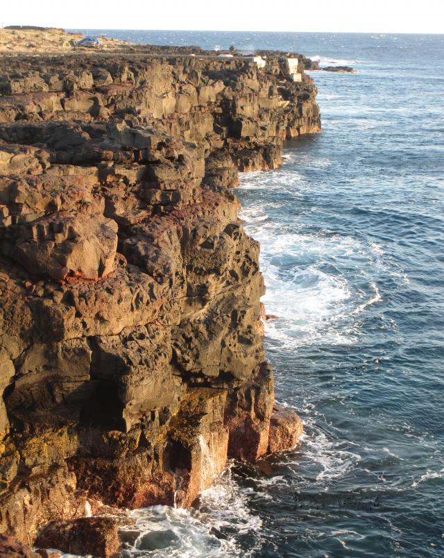 Ka Lae, also known as South Point, is a National Historic Landmark. Scholars believe voyagers from some 2,600 miles to the south first came ashore here between 400 and 800 AD.