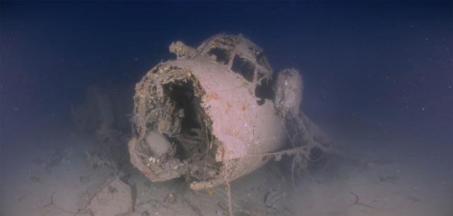 plane wreckage