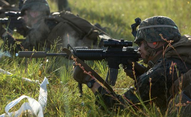 Marines from the 1st Battalion, 6th Marine Regiment, test weapon systems during Sea Dragon 2025 experiments in 2017. Sea Dragon provided a lot of useful information, but it has been treated as a conclusive test, rather than the preliminary experiment that it was.