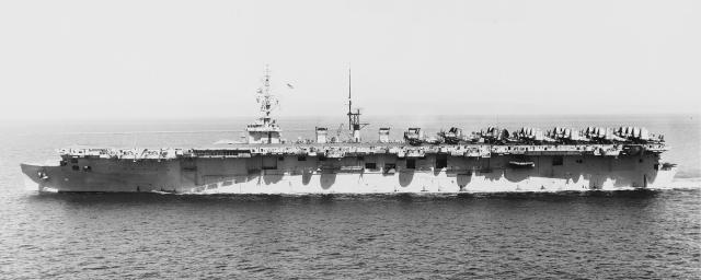 last light carrier, the USS Wright (CVL-49).