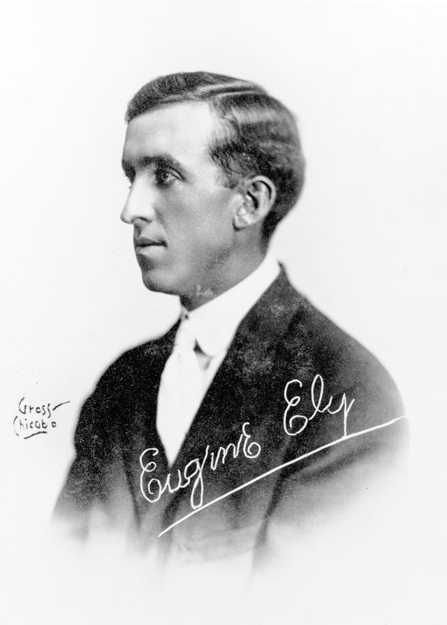 Portrait of Eugene B. Ely