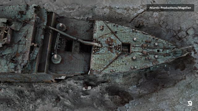 3D rendering Titanic