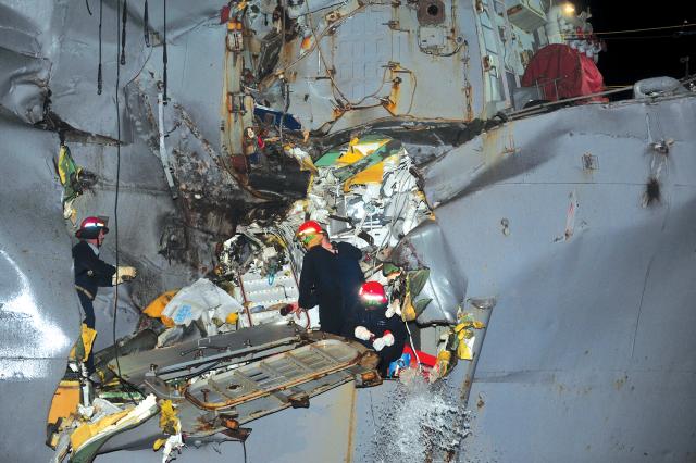 collision of the USS Porter