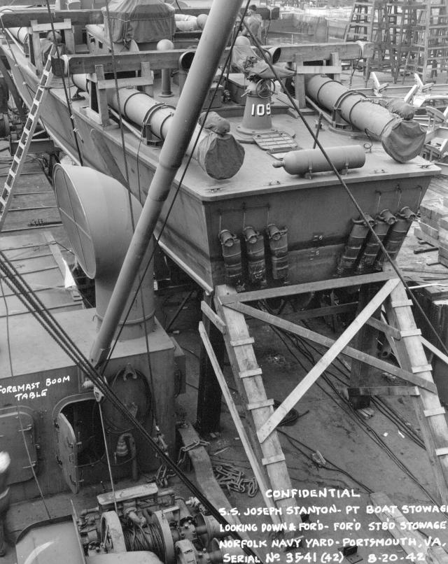 Port quarter view of PT-109
