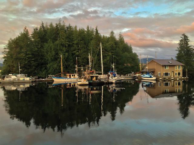 Reflections PO1 Steve Collins, USN (Ret.) Boats rest at Denny Island, British  Columbia, Canada.