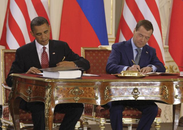 The New START nuclear arms reduction treaty between the United States and Russia, signed by Presidents Barack Obama and Dmitry Medvedev in 2010, is expected to expire before Kanyon will be operational. Some proponents want to extend it, however Russia has a poor track record with international treaties: there is no guarantee it would abide by a new or extended one.