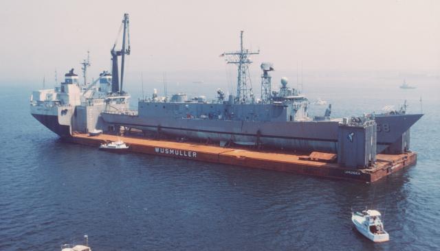 USS Samuel B. Roberts (FFG-58, shown here) 
