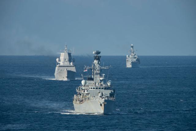 Royal Navy Type 23 Destroyer HMS Westminster