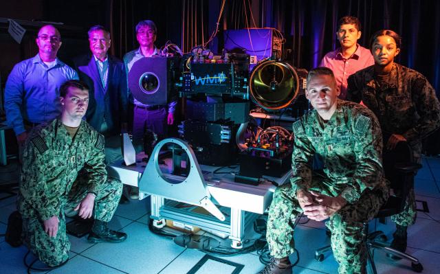 Naval Postgraduate School faculty and students