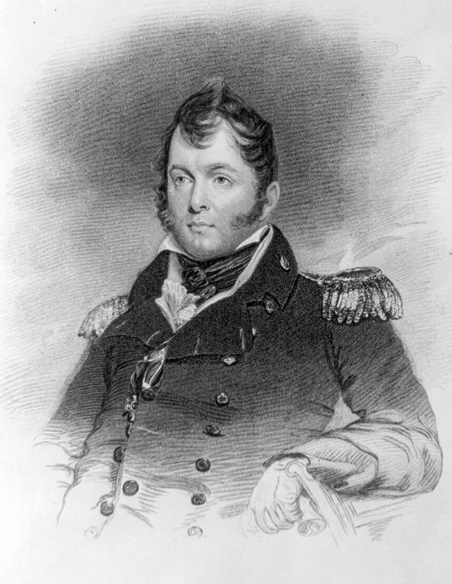 Engraving of Oliver Hazard Perry