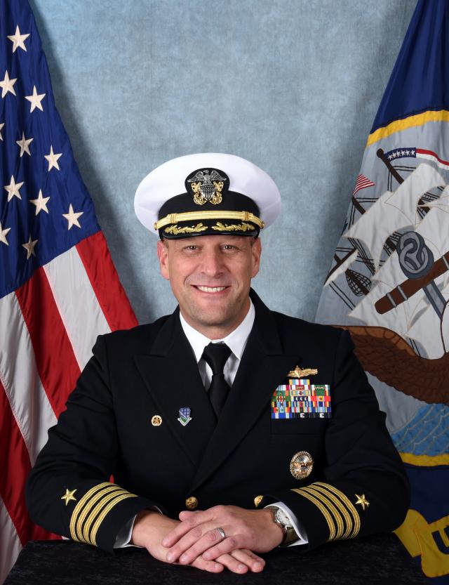 Portrait of Captain Scott Smith, U.S. Navy
