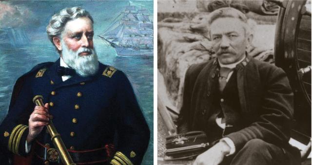 Captain John Henriques (left); Healy