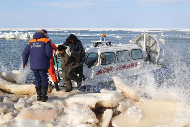 In January 2020, Russia deployed three boats and a hovercraft to rescue hundreds of fishermen stranded on a drifting ice floe after it broke off from land. The new polar security cutters need to be prepared to respond to such large-scale events at a moment’s notice.