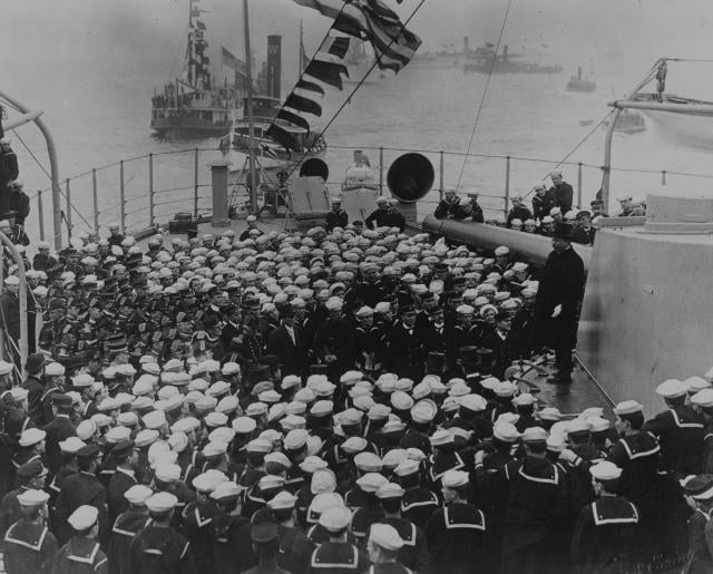 Theodore Roosevelt USS Connecticut crew