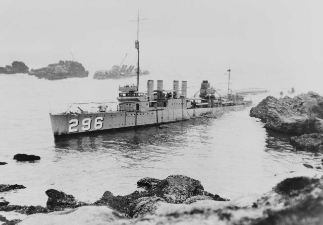 USS Chauncey (DD-296), USS Fuller (DD-297) and USS Woodbury (DD-309) 