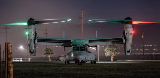 A Department of Defense–wide stand-down of all MV-, CV-, and CMV-22B Ospreys ordered in December 2023 was finally lifted in March.