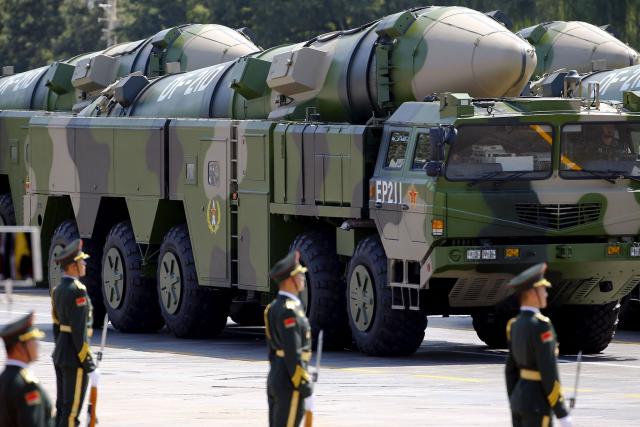 Chinese DF-21D antiship ballistic missile