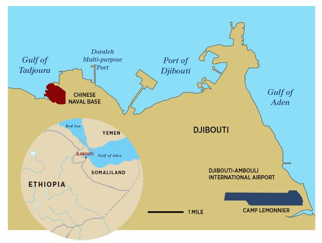 Map of African base