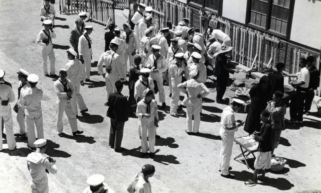 Midshipmen on Summer Cruise