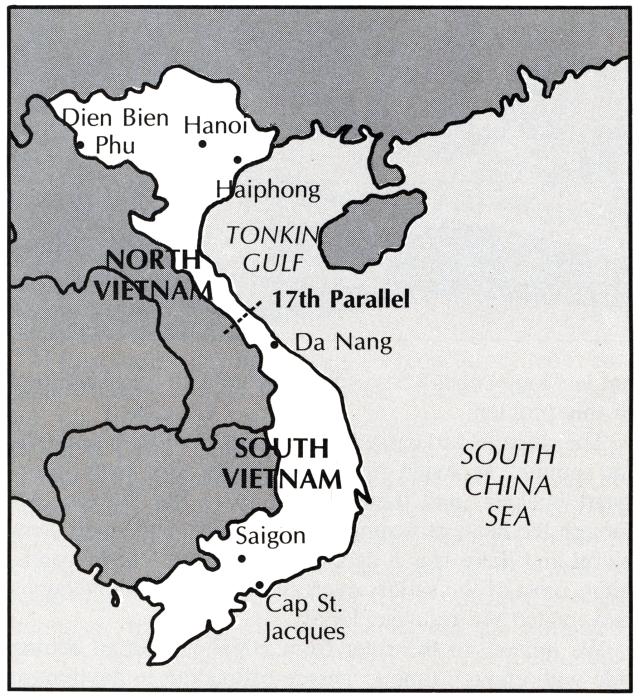 Map of Vietnam