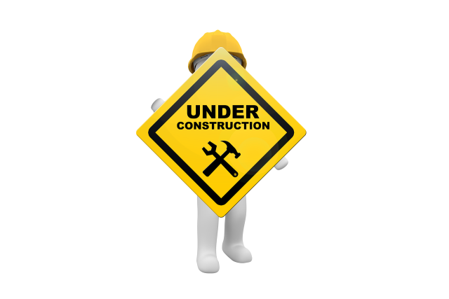 Under construction graphic