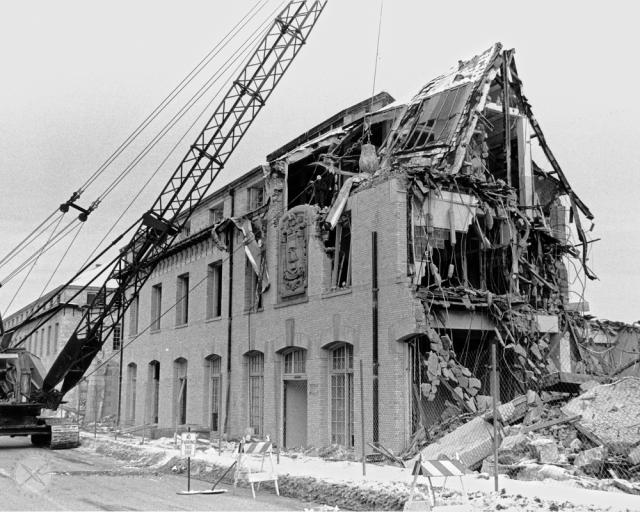Isherwood Hall Demolition
